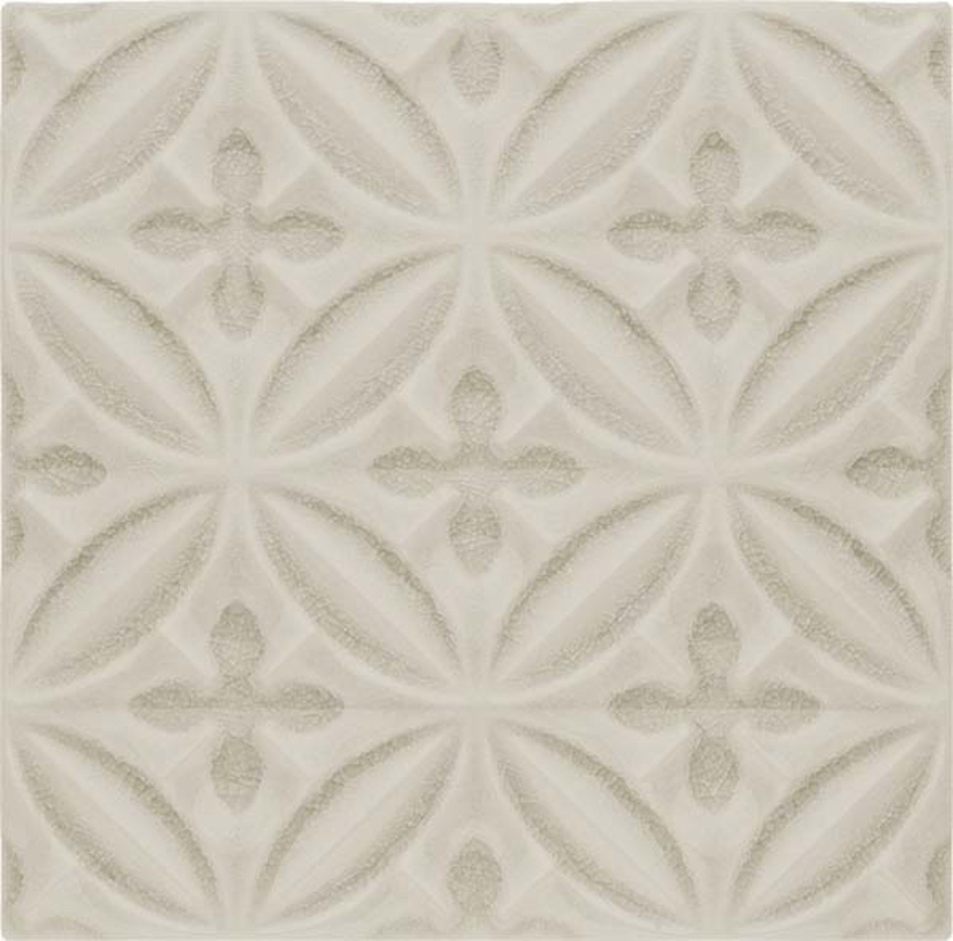 Sanibel Mist 6x6 Caspian Decorative Tile Crackle Glossy Virginia Tile