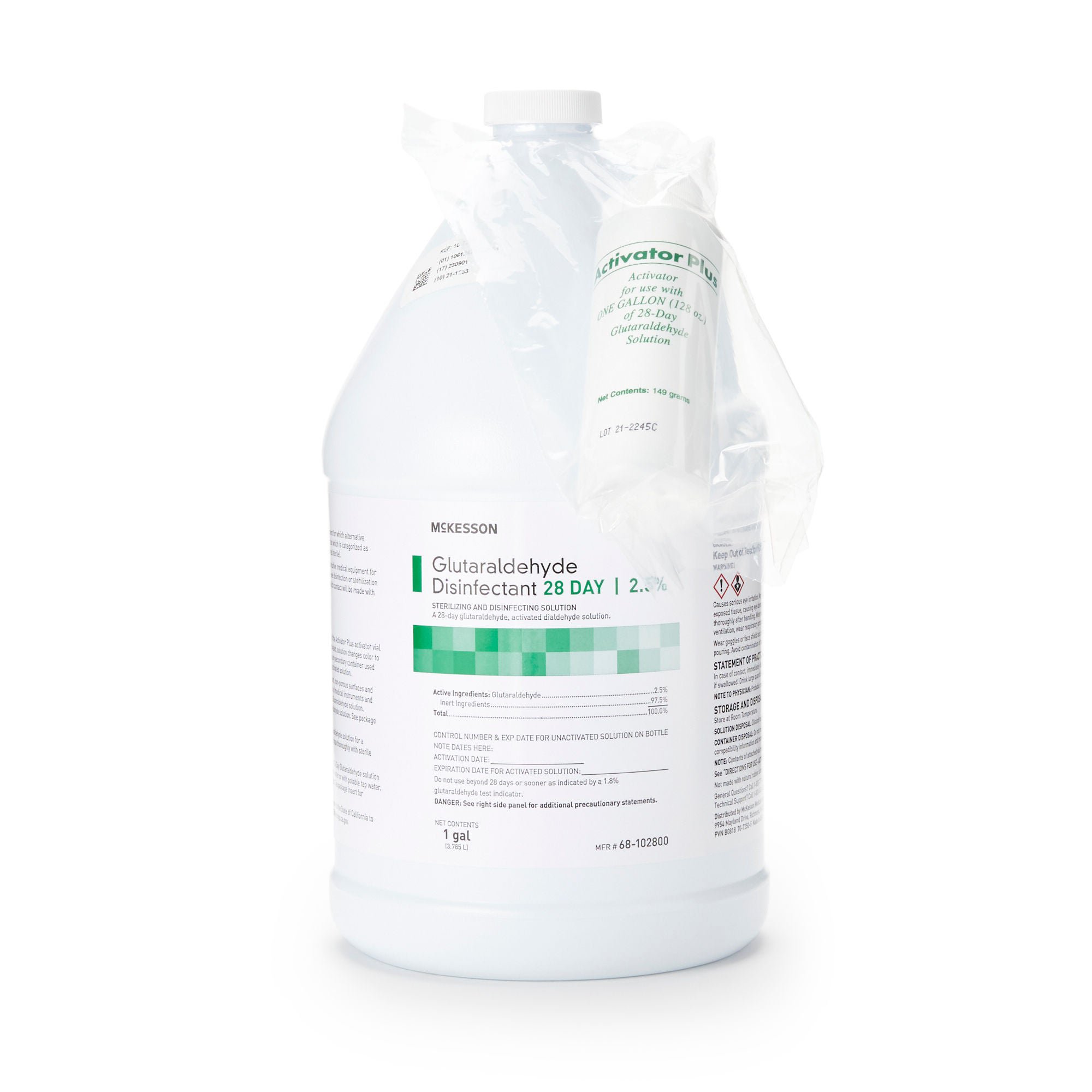 McKesson Glutaraldehyde High Level Disinfectant, 1-gallon Jug