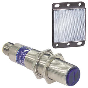 Photo-electric sensor - XU9 - polarised - Sn 2m - 24..240VAC/DC - 1/2"