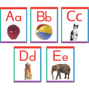 Alphabet Frieze Cards