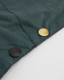 Paul Smith loves Barbour Waxed Hood Dark Slate