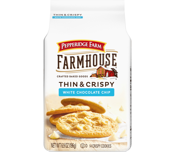 Pepperidge Farm Farmhouse Thin & Crispy White Chocolate Chip Cookies