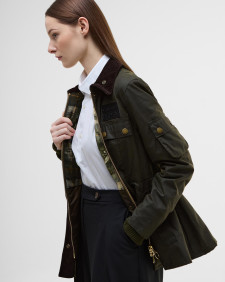 Barbour x ERDEM Wachsjacke Constance 