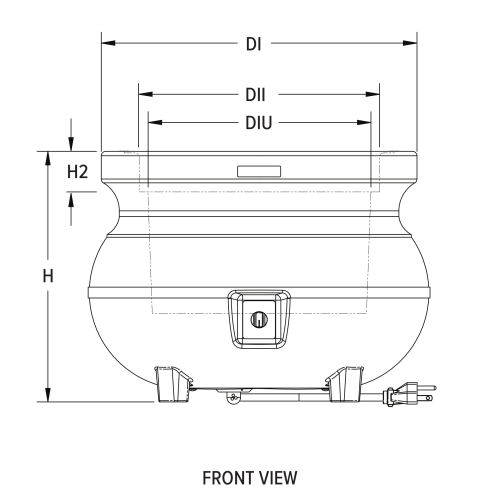 Engineering front view