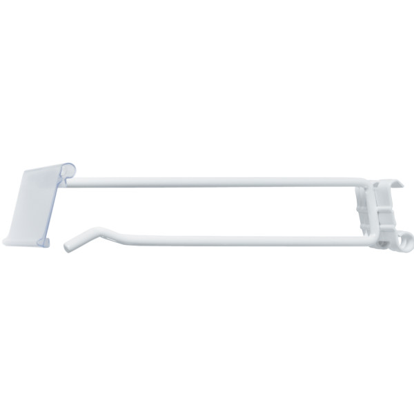 Crossbar Hooks 6" White Candle Rack