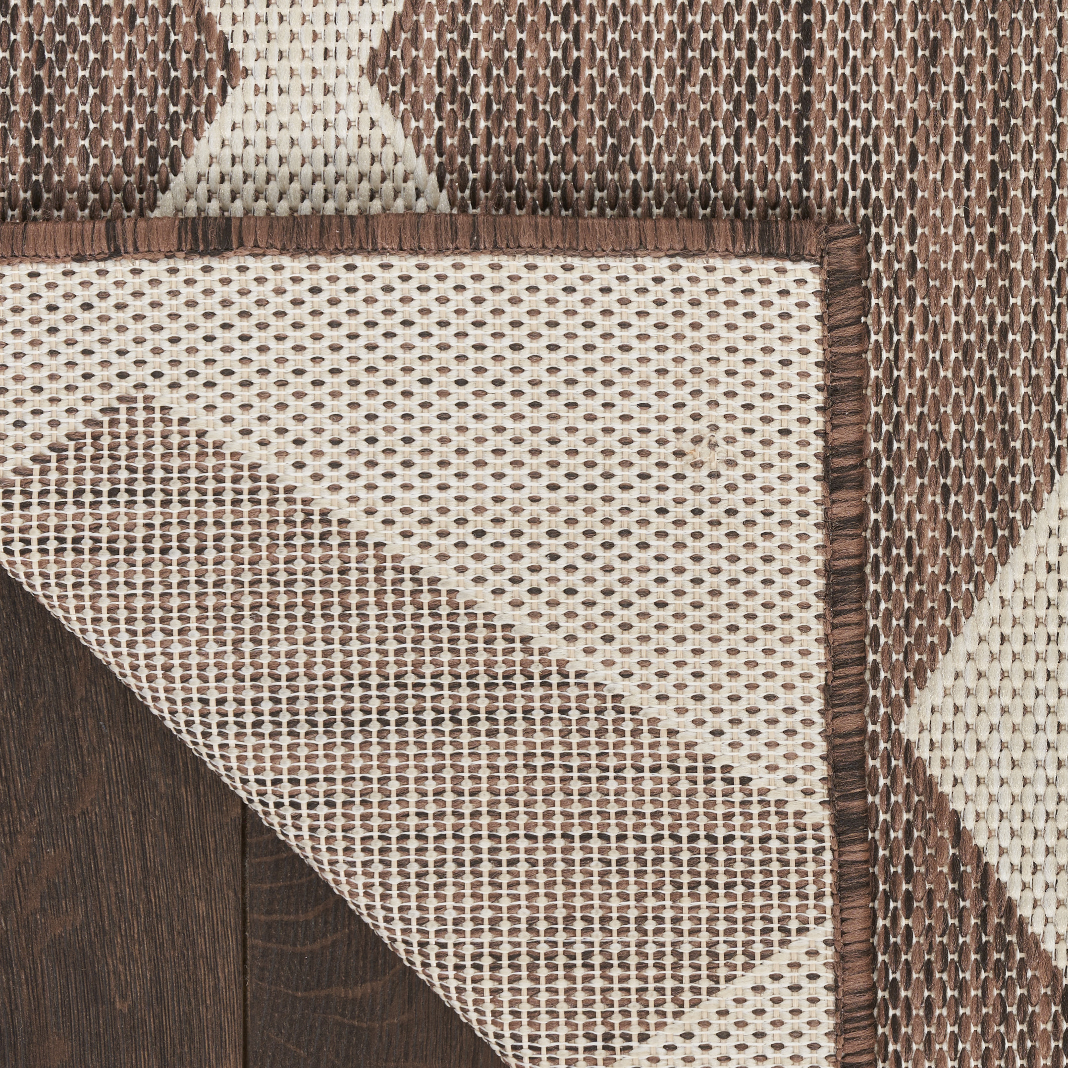 Nourison Positano 2' x 6' Natural Modern Rug