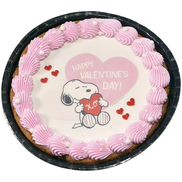 Peanuts® Snoopy® Happy Valentine's Day PhotoCake® Edible Image®