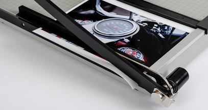 Ensures a sharp edge for consistent trimming results.