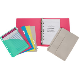 Mini Size Binder Starter Kit, Assorted