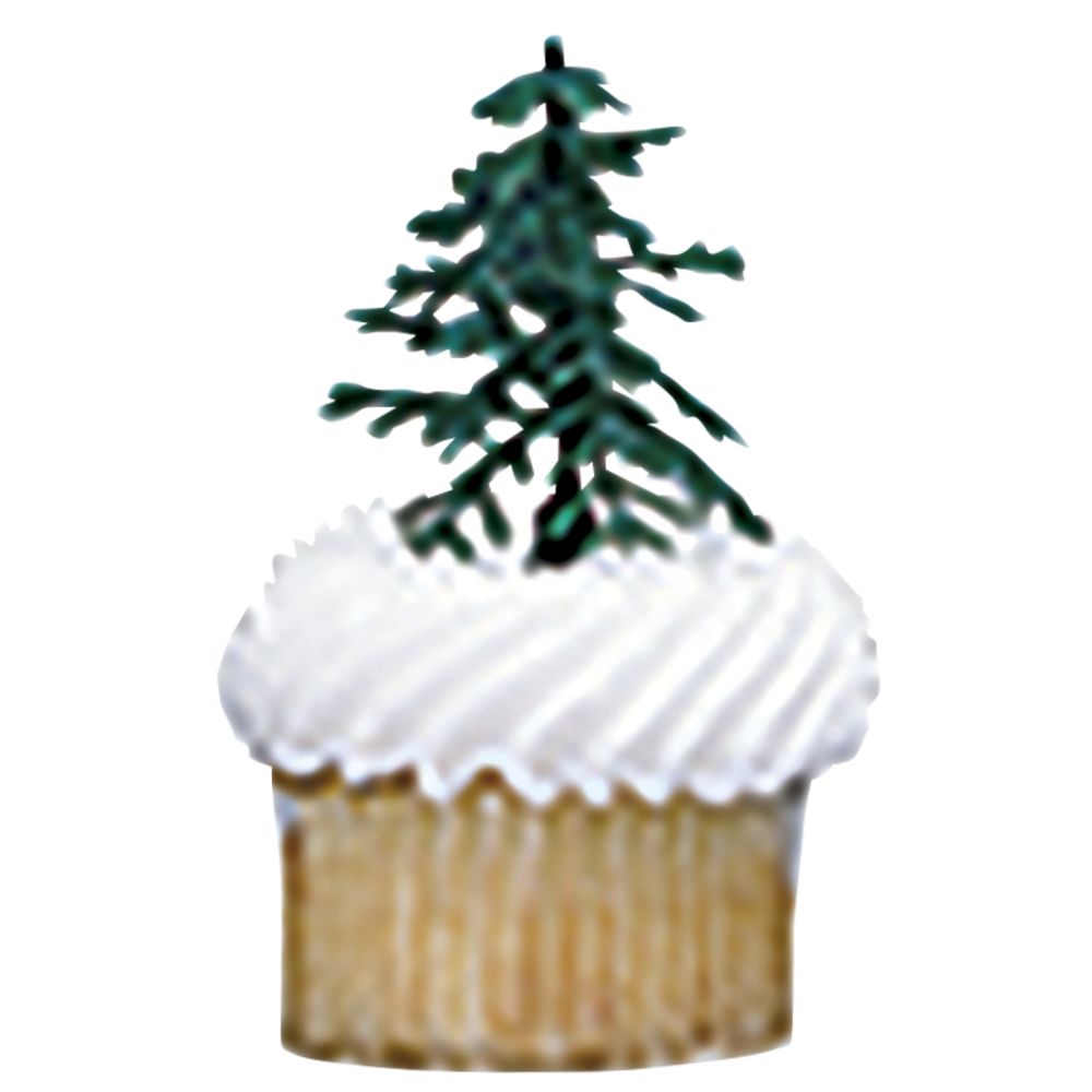 Image Cake Evergreen Trees
