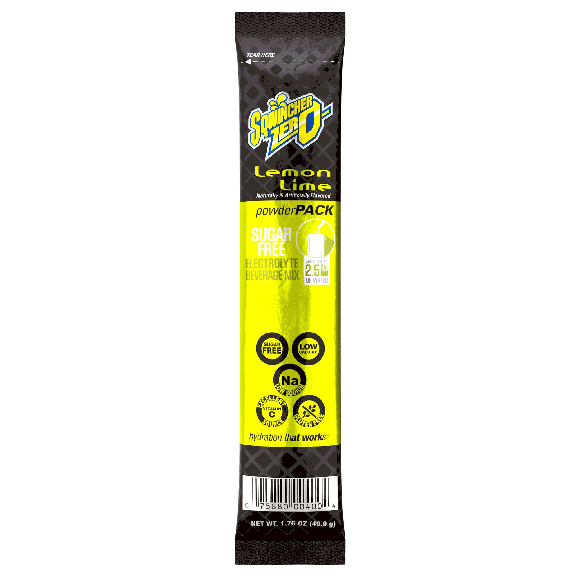 Sqwincher® Zero Lemon-Lime Electrolyte Replenishment Drink Mix