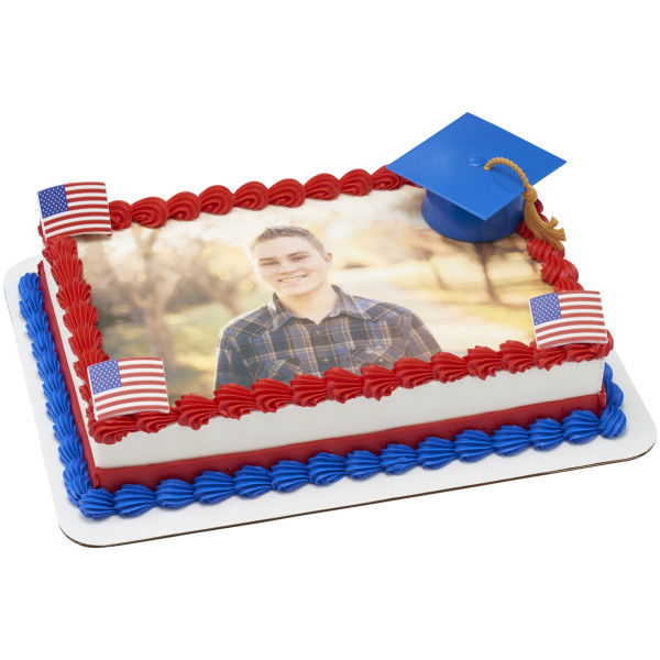 American Flag Cupcake Rings