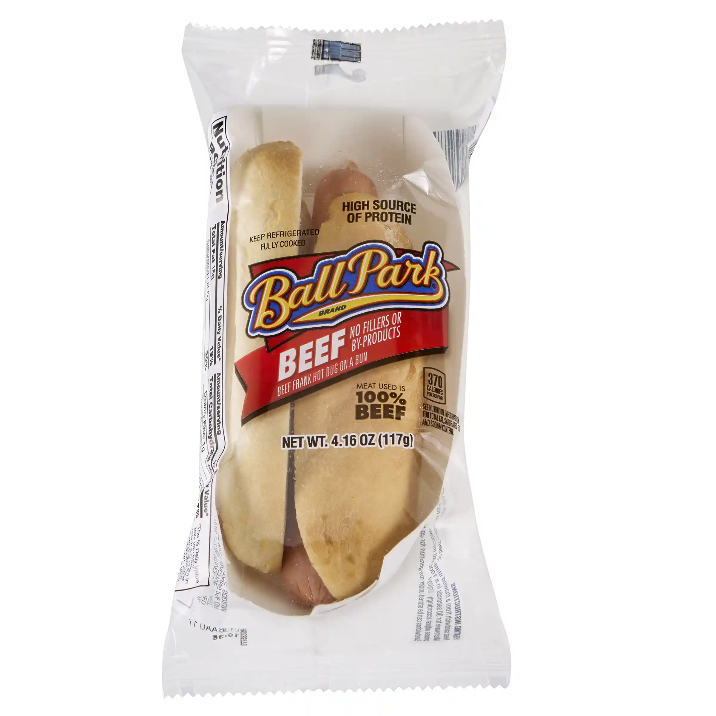 Ball Park® Beef Frank Hot Dog on a Bun_image_3