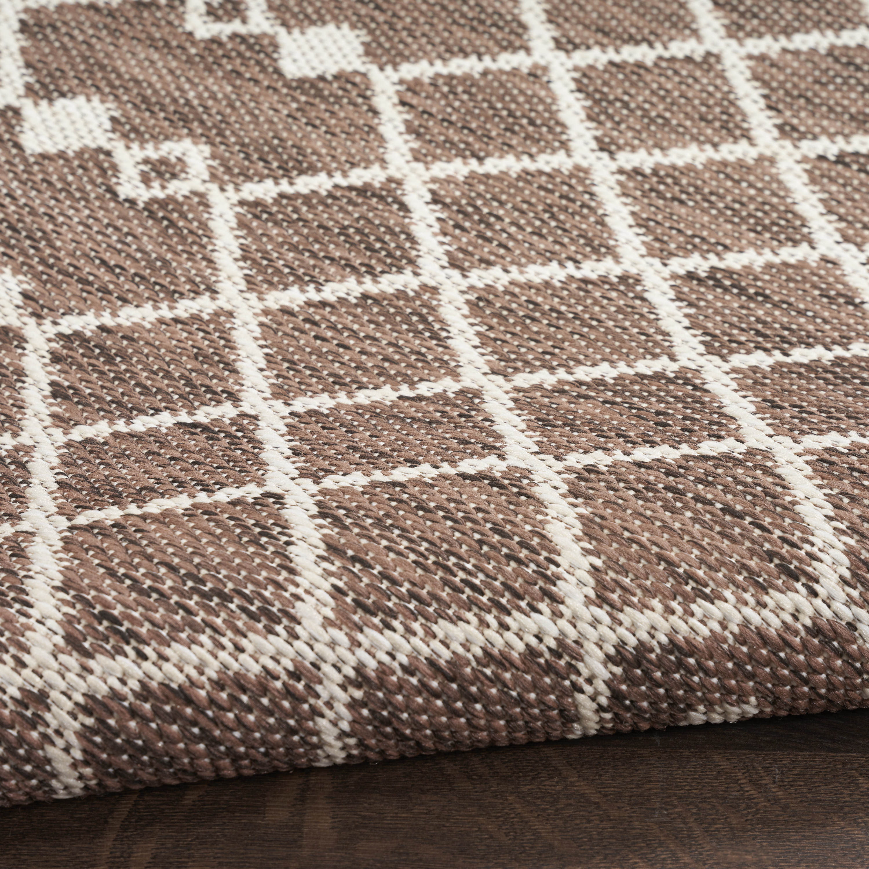 Nourison Positano 2' x 6' Natural Modern Rug