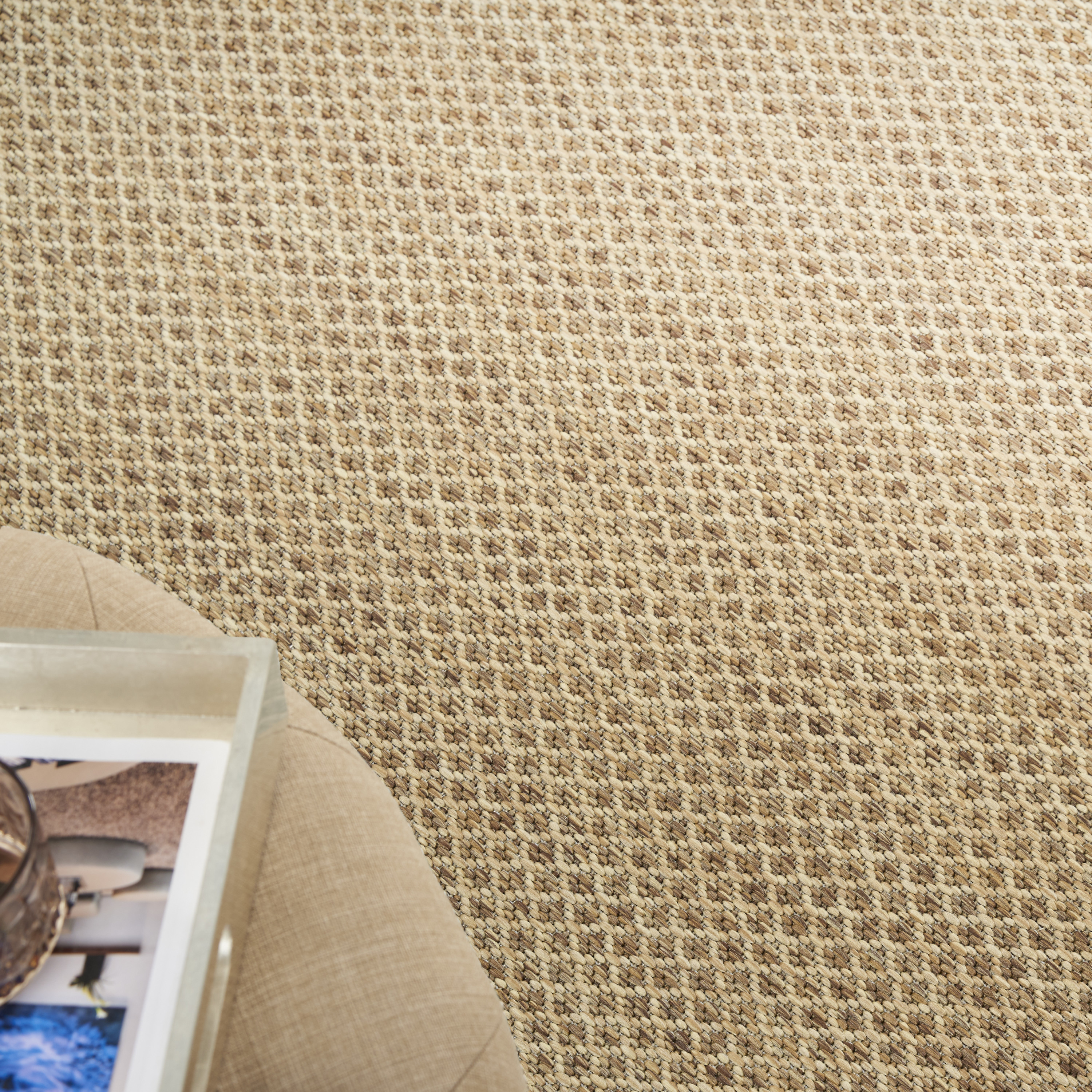 Nourison Courtyard 5' x 7' Jute Modern Rug