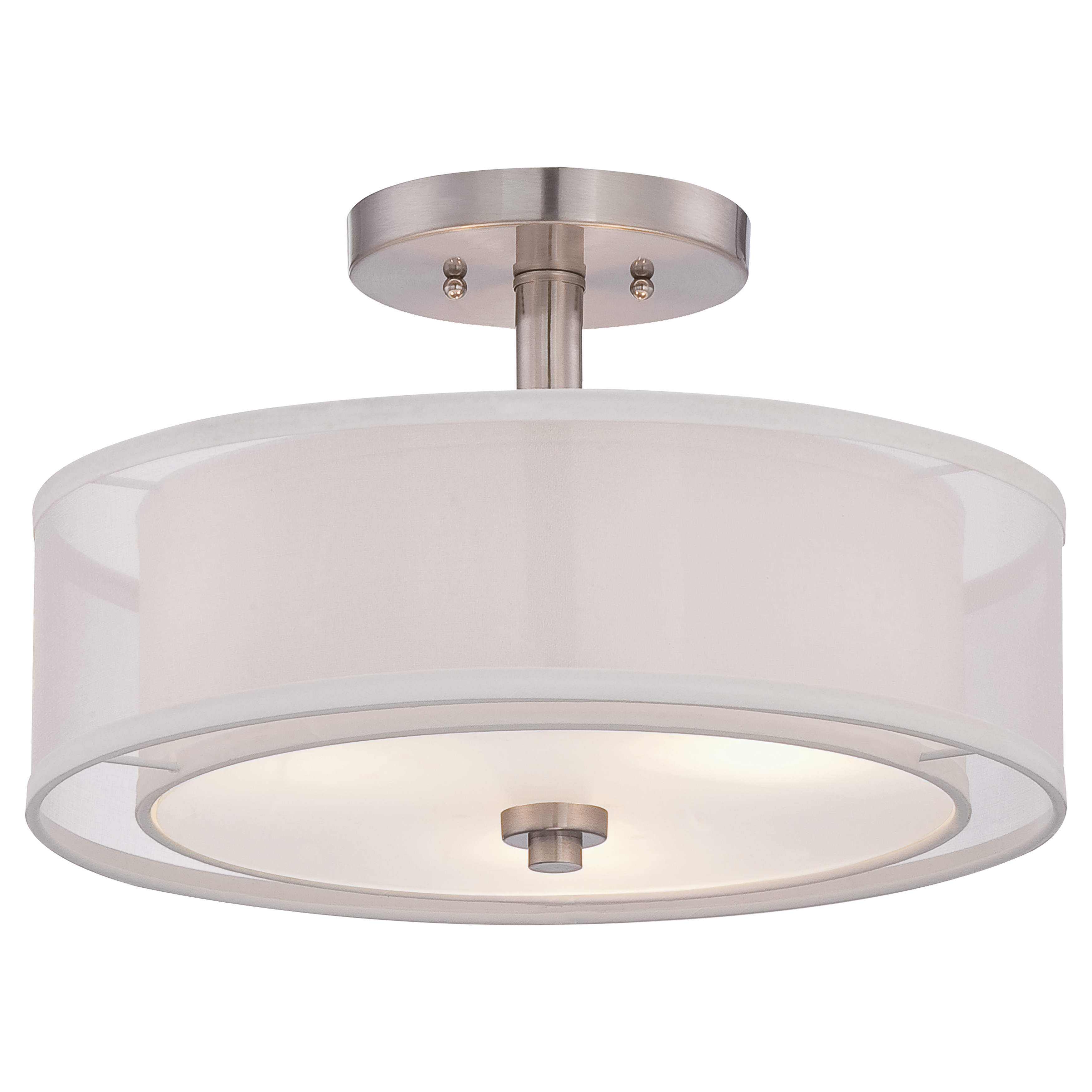 Parsons Studio - 3 Light Semi Flush