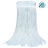 ABCO, Rayon Cut-End Wet Mop Head with 1.25" Headband, 17 oz, White