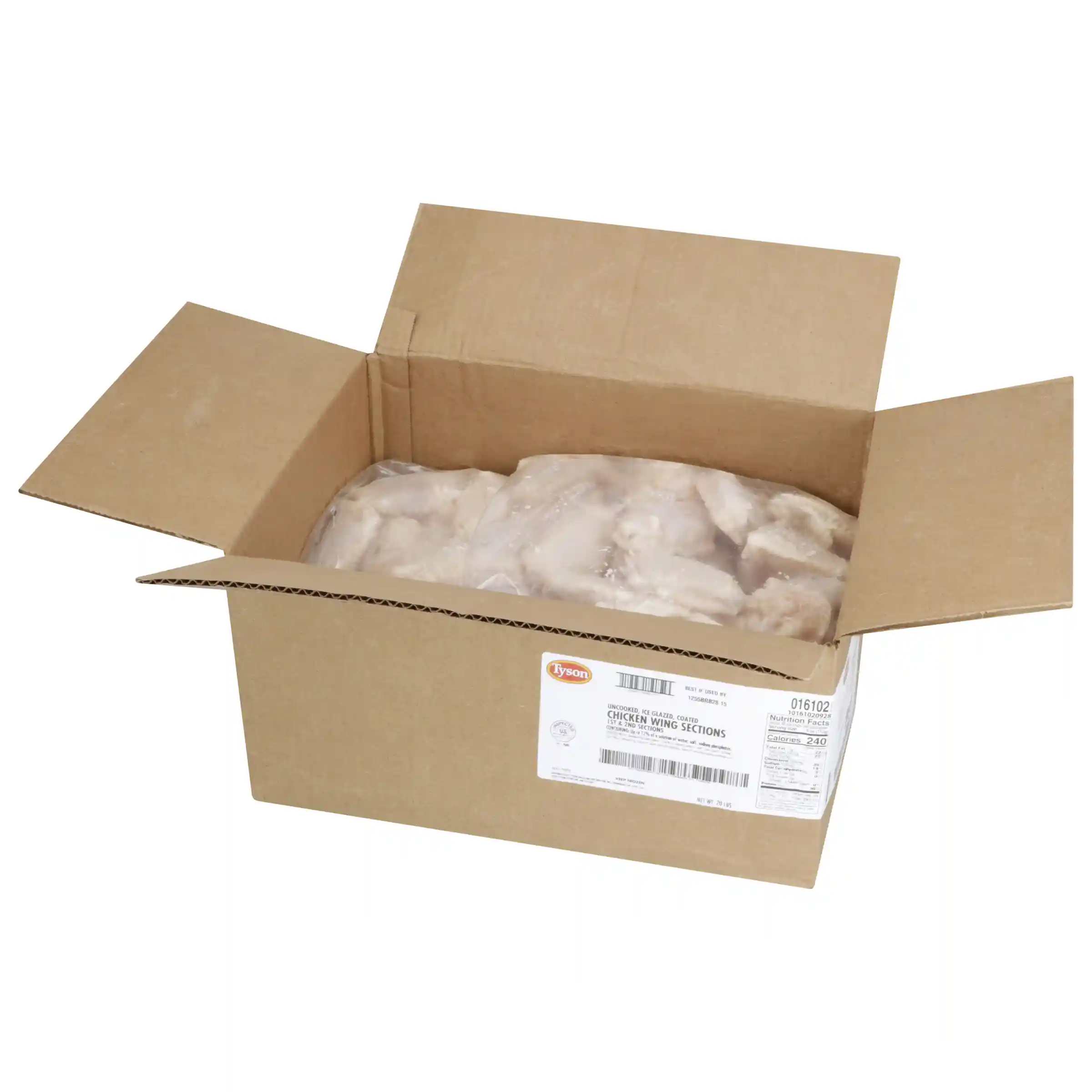 Tyson® IF Coated Bone-In Chicken Wing Sections, Jumbo_image_4