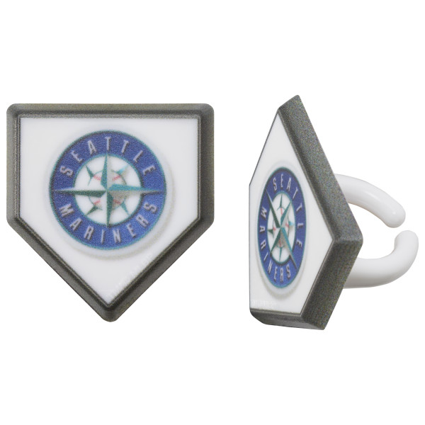 MLB® Home Plate Team Logo Cupcake Rings