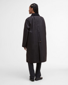 Evette Waxed Car Coat 