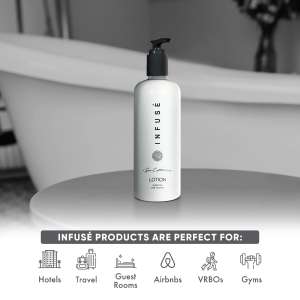 Diversified Hospitality, Acquavera Infusé, Terra Pure Infuse White Tea and Coconut Lotion Paste Lotion,  400 mL Pump Bottle