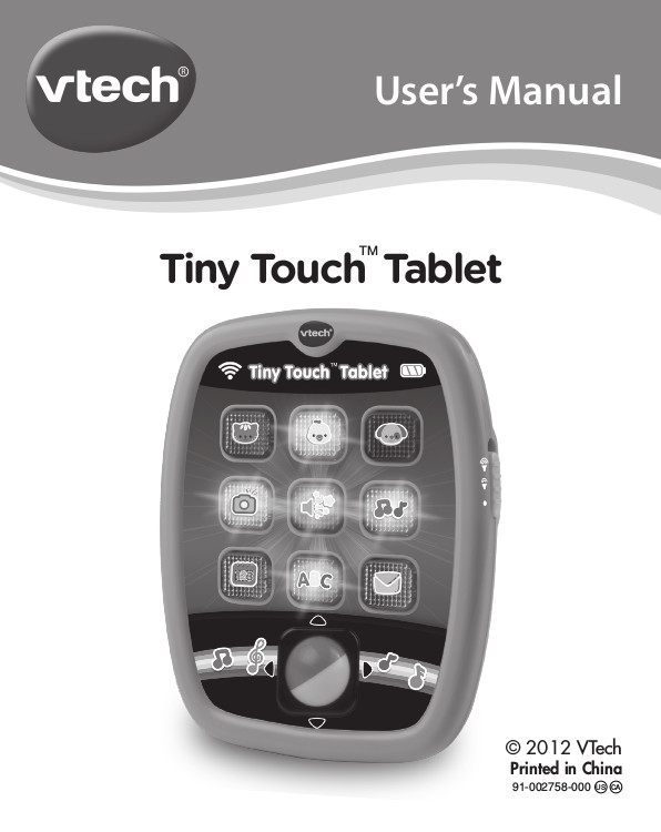 VTech, Tiny Touch Tablet, Toy Tablet, Learning Toy for Babies