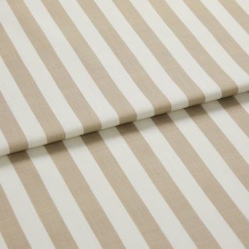 Portofino Stripe Oyster Curtains