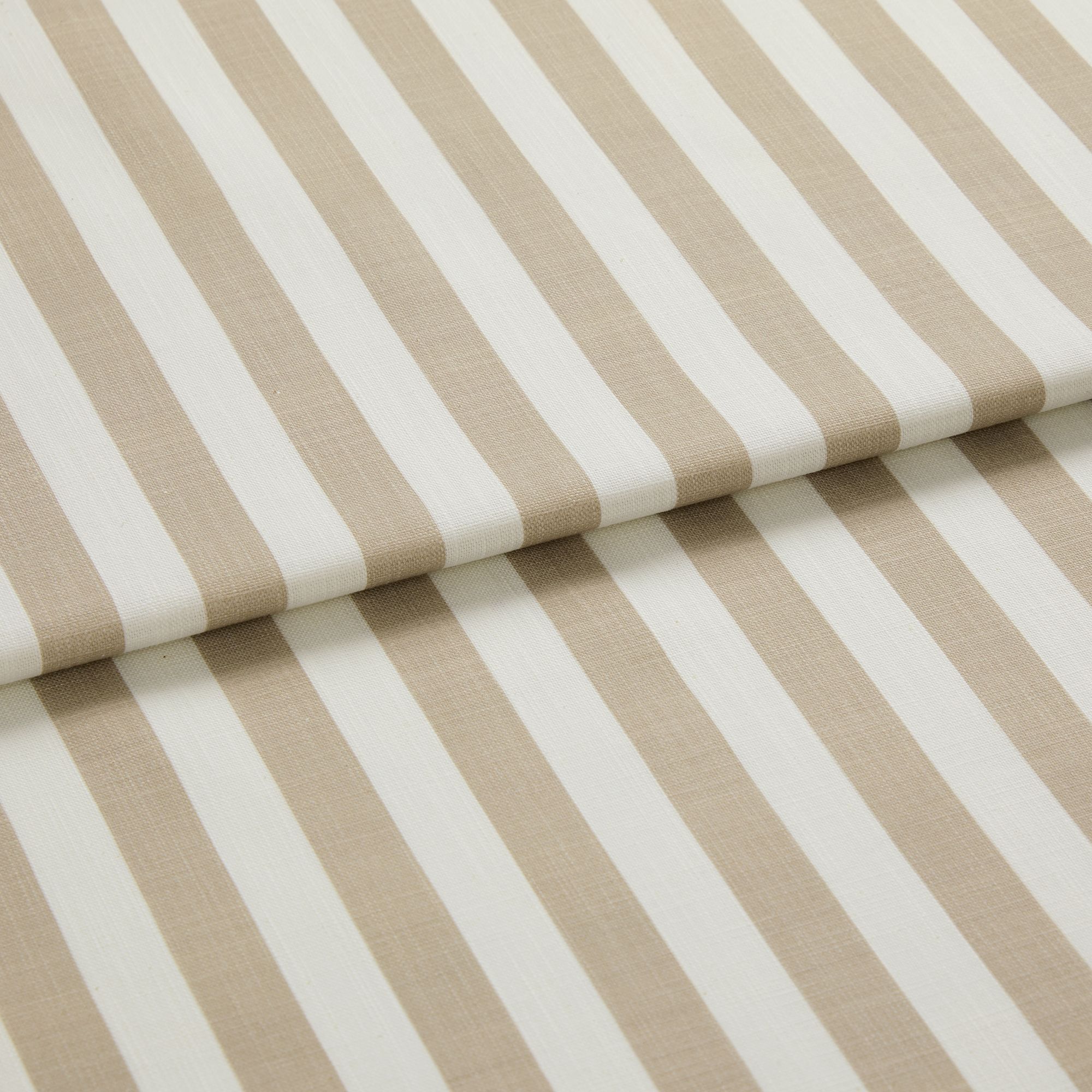 Portofino Stripe Oyster Roman blind