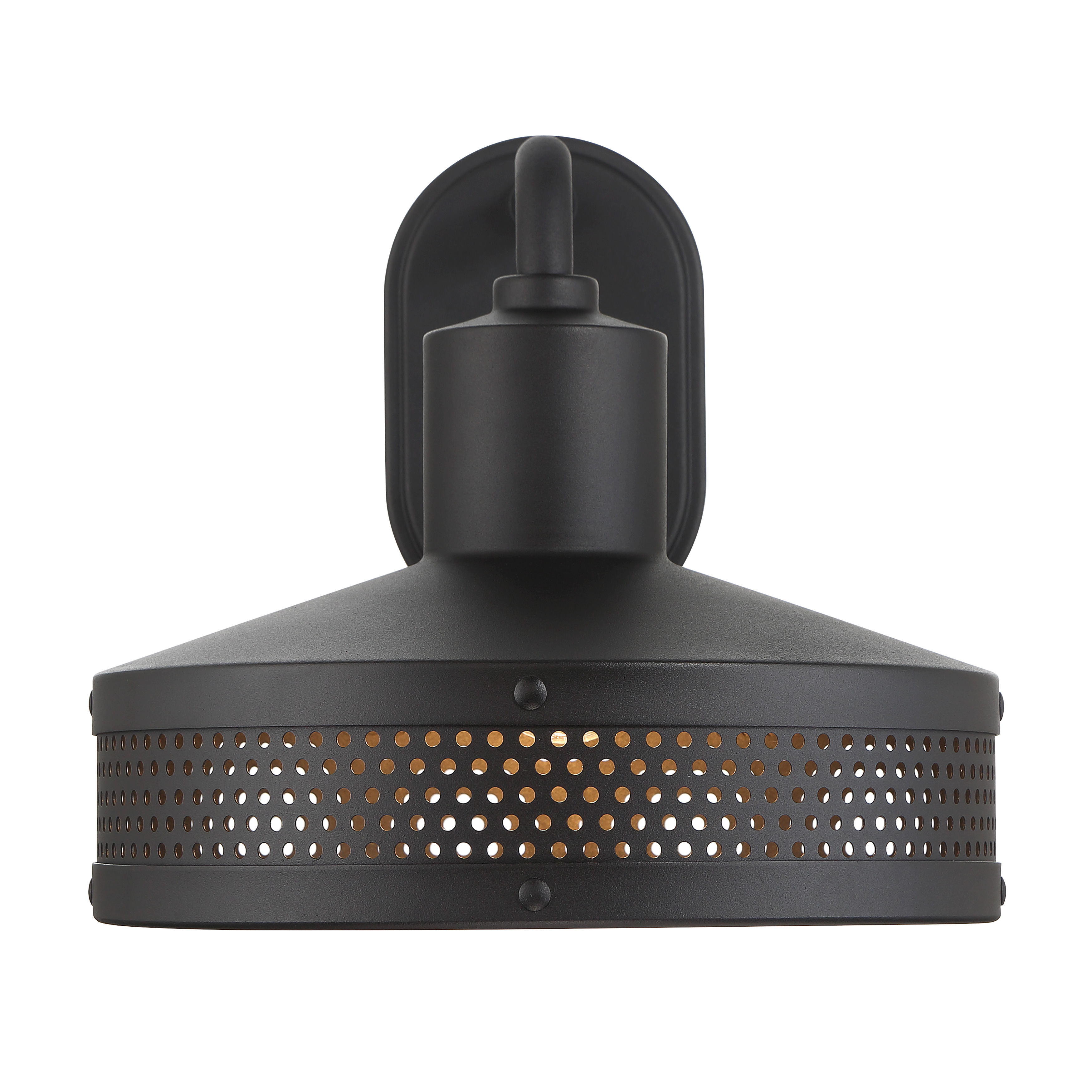 12" 1 Light Outdoor Wall Mount in Sand Coal Finish - alternate view