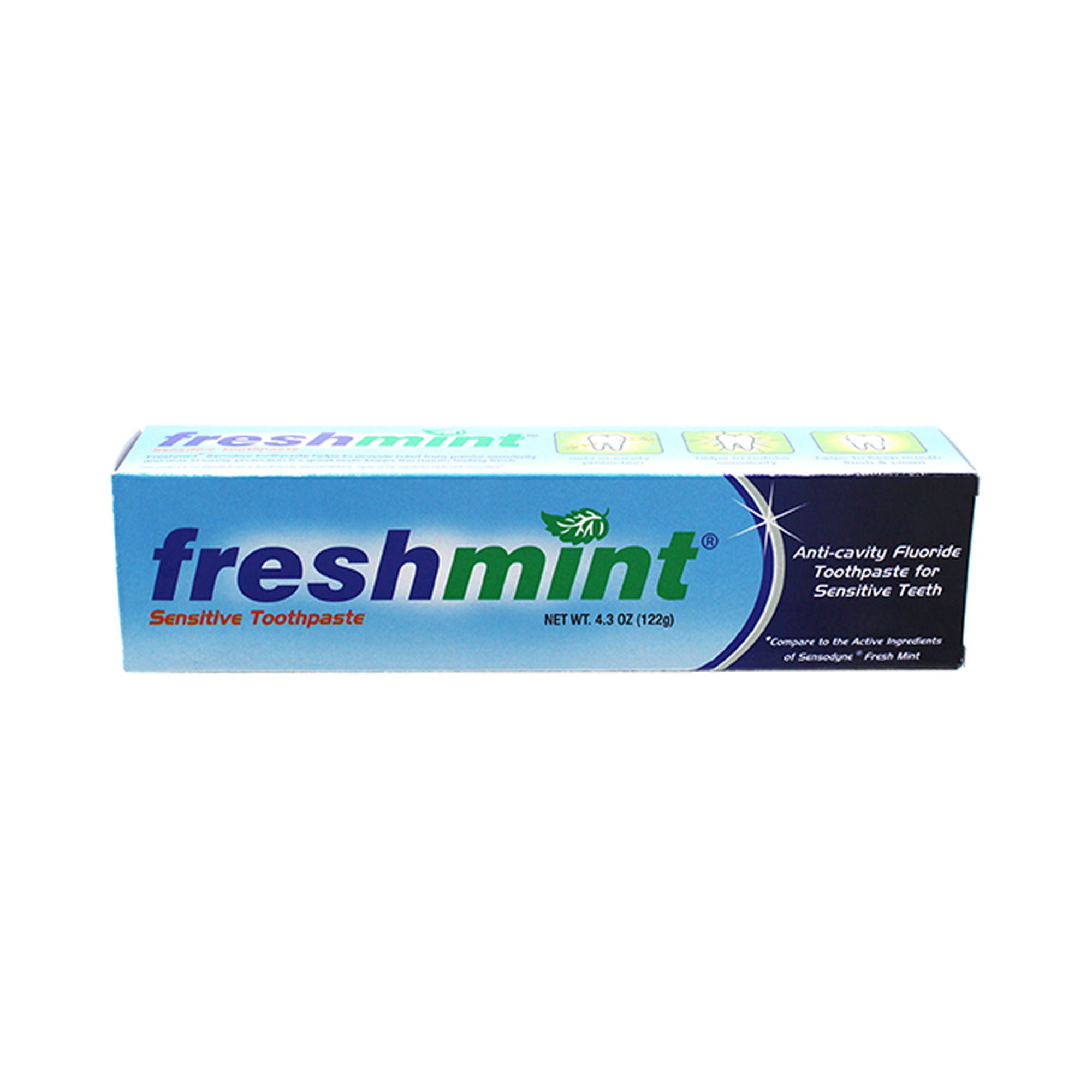 Freshmint® Toothpaste Mint Flavor for Those with Sensitive Teeth, 4.3-ounce Tube