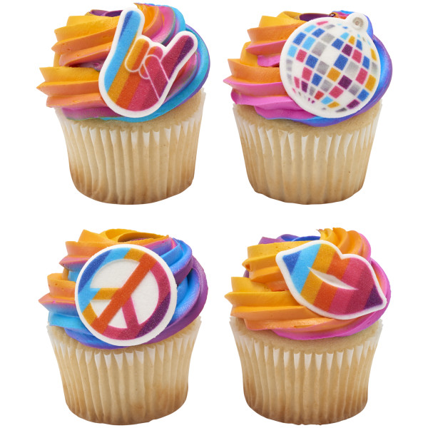 Bright Disco Assortment Dec-Ons® Decorations