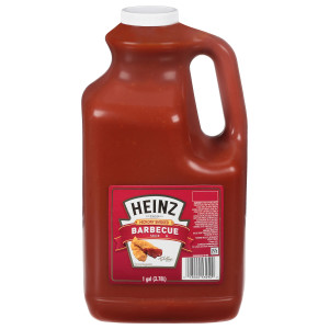 HEINZ No. 1 Hickory Smoked Barbecue Sauce, 1 gal. Jugs (Pack of 4) image