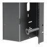 Vertical Cable Manager for Cabinets, fits 1800x800mm, Black, Steel