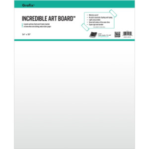 Watercolor Stretching Art Board, 24" x 32"