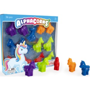 Alphacorns Alphabet Matching Game, 26 Pieces
