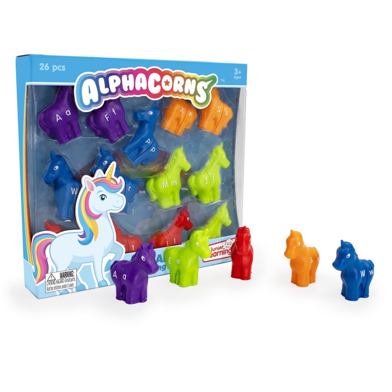 Alphacorns Alphabet Matching Game, 26 Pieces