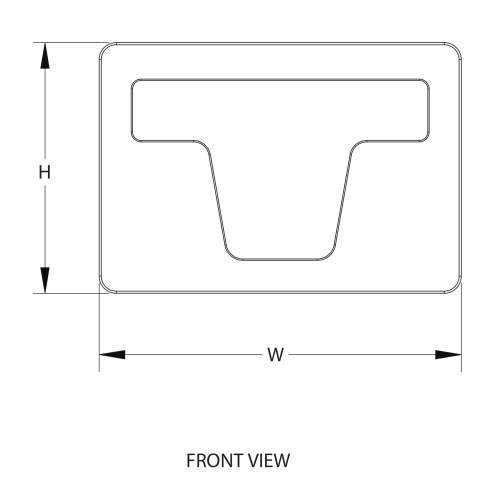 Engineering front view