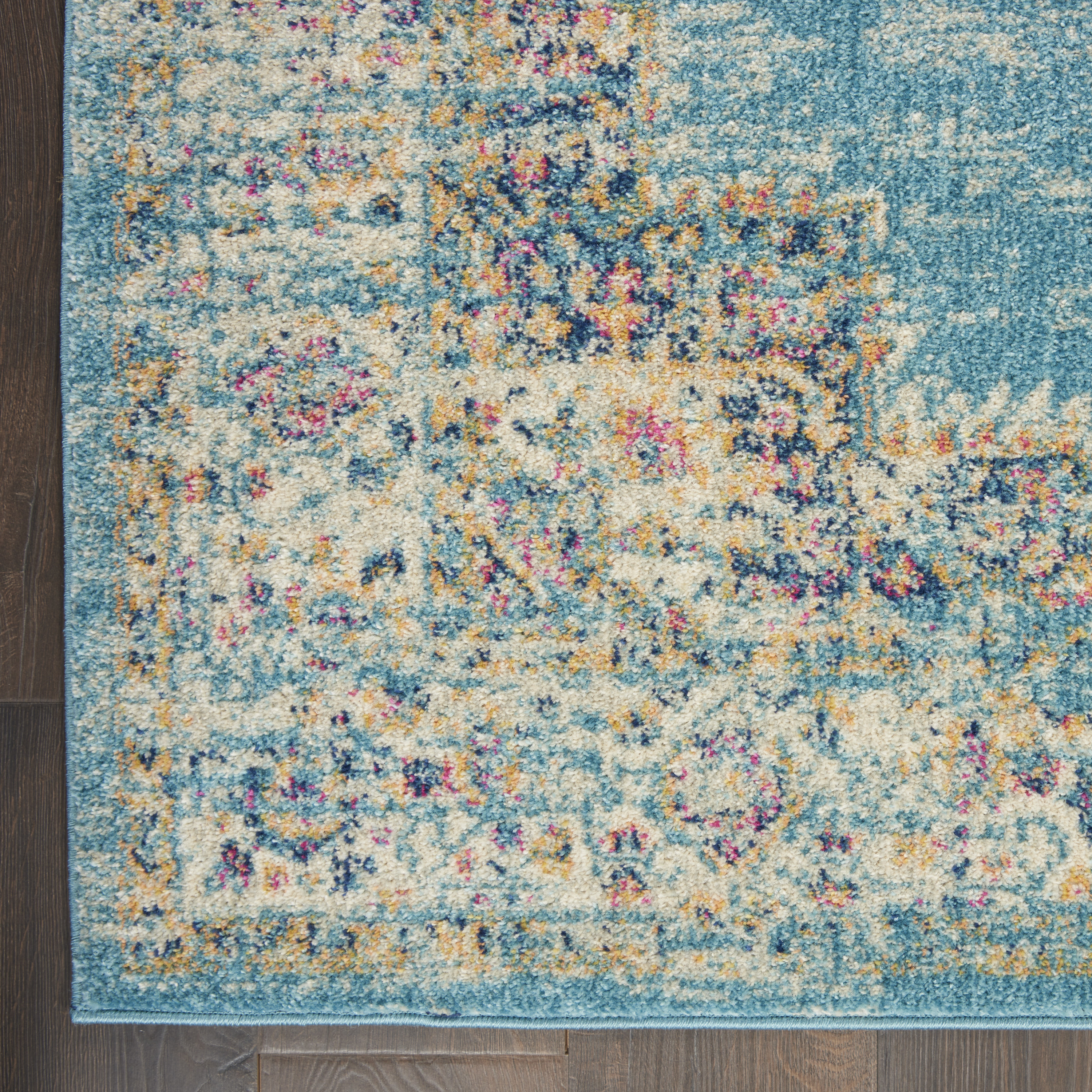 Nourison Passion 8' x 10' Light Blue Bohemian Indoor Rug