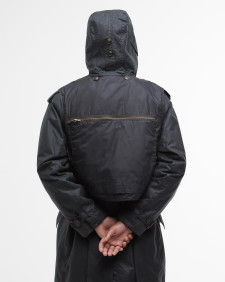 Barbour x TO KI TO Gewachster Reitmantel 