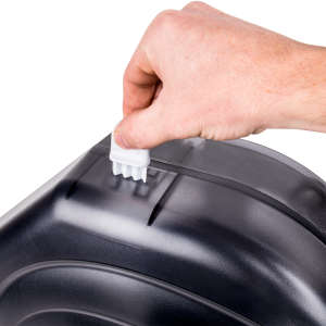 SAJR3090TBK, San Jamar, Reserva, Jumbo Bath Tissue Dispenser, Black Translucent