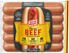 Oscar Mayer Classic Beef Uncured Franks Pack, 10 count image