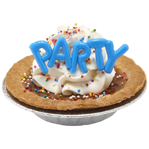 Mini Bright Balloon Words Cupcake Layon