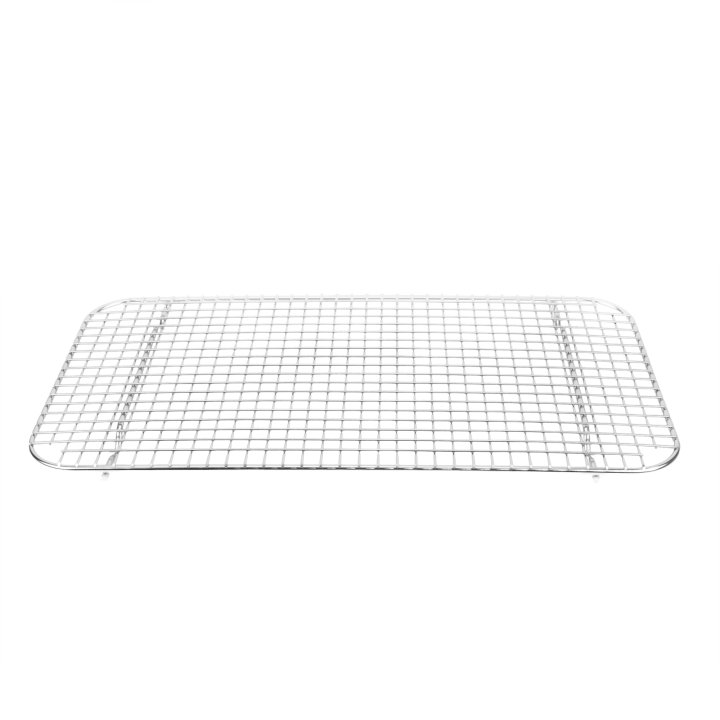 Full-size Super Pan V® stainless steel wire cooling grate