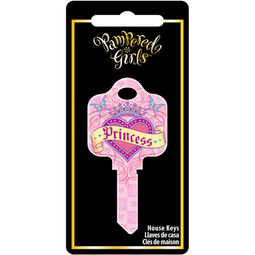 Pampered Girls Princess Key Blank Kwikset 66/97 KW1/10