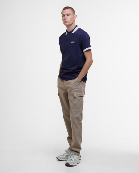 Poloshirt Caleb Tipped Short-Sleeved