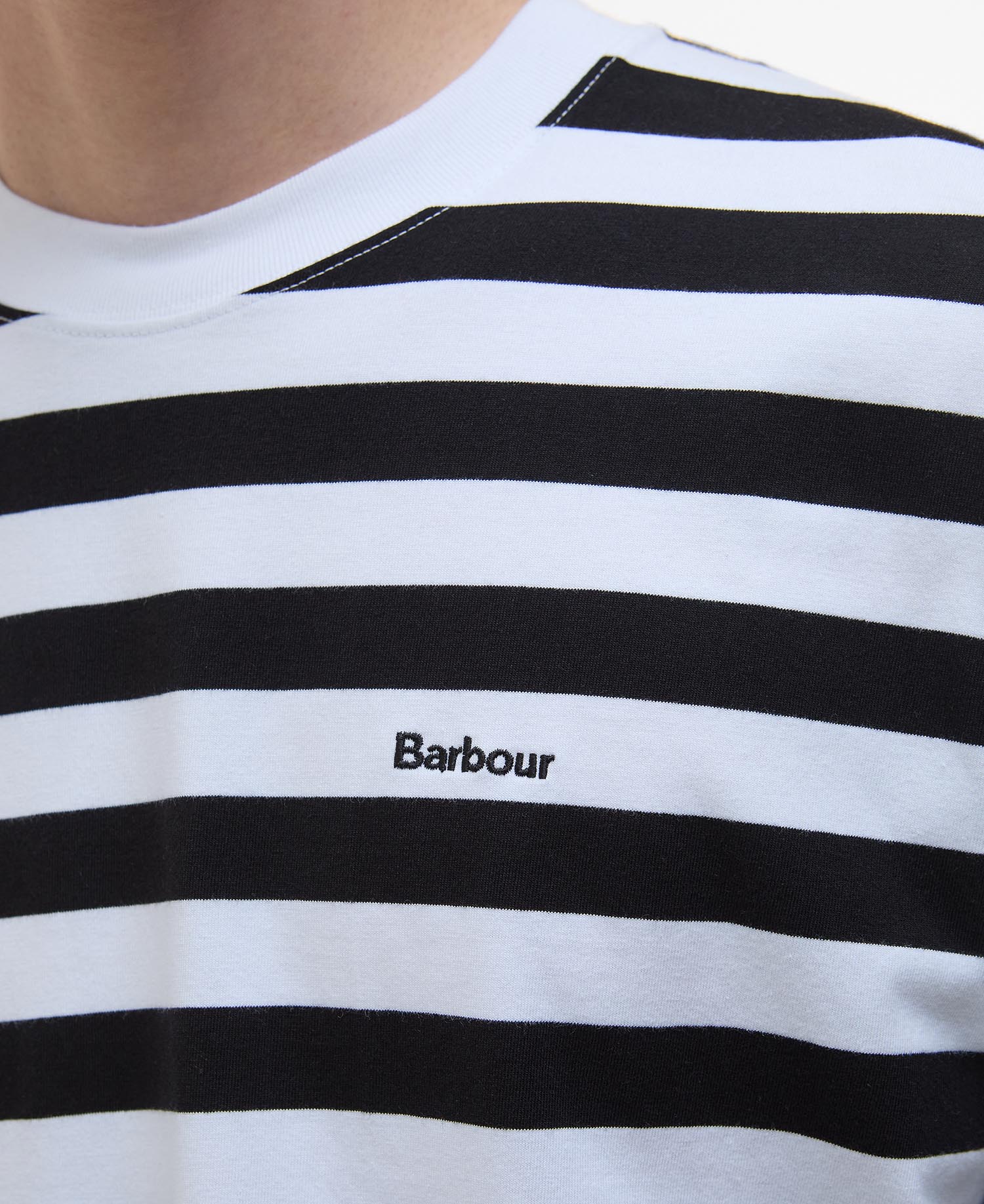 Saltford Striped Oversized T-Shirt image number 4