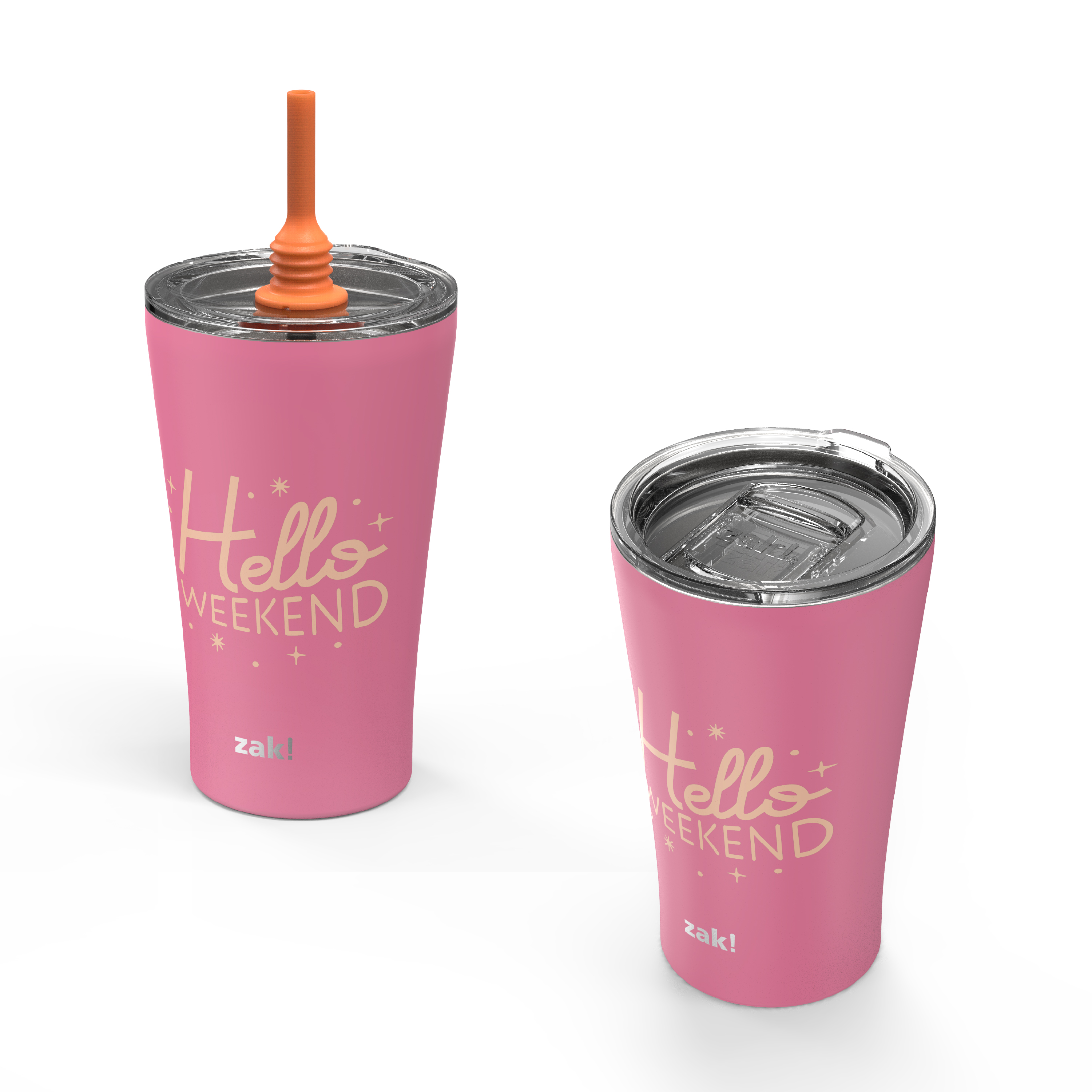 Alfalfa 20 ounce Insulated Tumbler, Pink slideshow image 2 Alfalfa 20 ounce Insulated Tumbler, Pink slideshow image 2