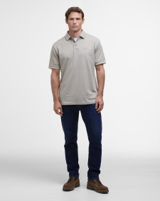 Heydon Short-Sleeved Polo Shirt Military Brown