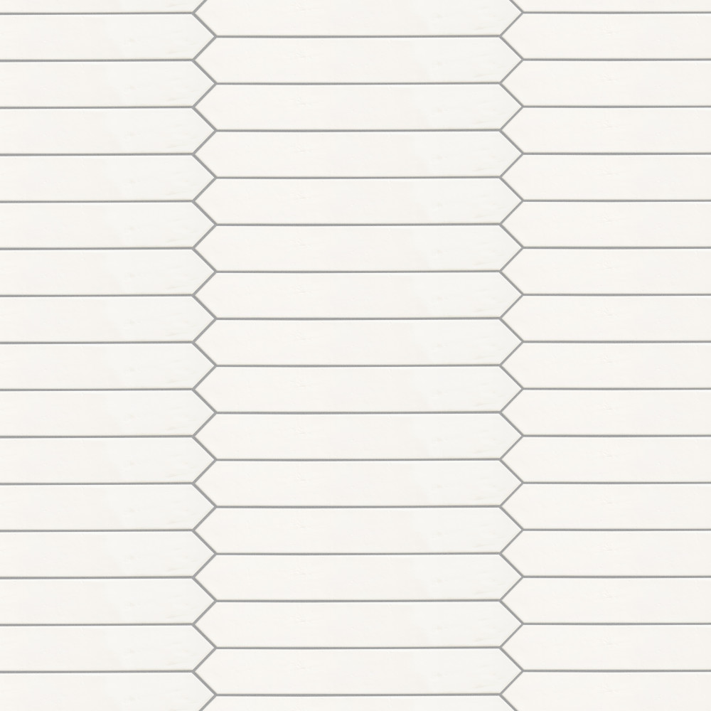 Sample – Argile Arrow Bianco Porcelain Floor and Wall Tile
