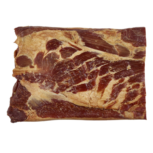 NOBLE STAR RANCH(tm) Bacon, Cob Smoked, 1/2 Slab, 4 pc . C1C0 - Front Center Out of Package (Hi Res)